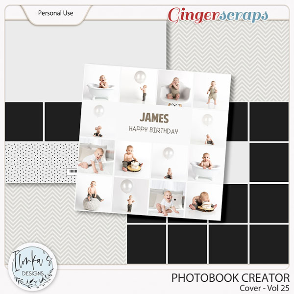 Photobook Creator Cover 25 by Ilonka's Designs