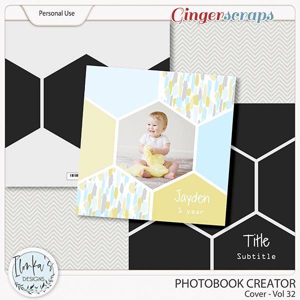 Photobook Creator Cover 32 by Ilonka's Designs 