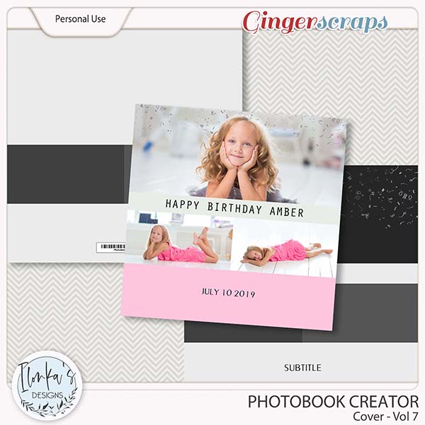 Photobook Creator Cover 7 by Ilonka's Designs