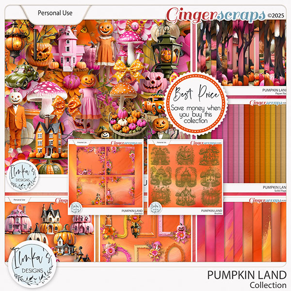 Pumpkin Land Collection by Ilonka's Designs