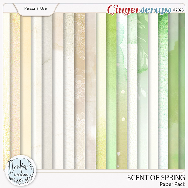 Scent Of Spring Paper Pack by Ilonka's Designs