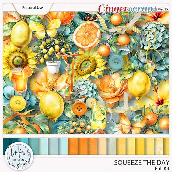 Squeeze The Day Full Kit by Ilonka's Designs
