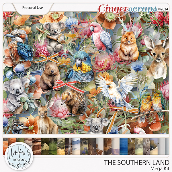 The Southern Land Mega Kit by Ilonka's Designs