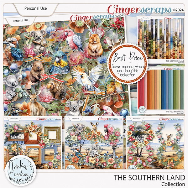The Southern Land Collection by Ilonka's Designs