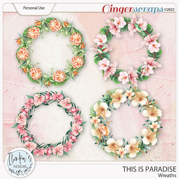 This Is Paradise Wreaths by Ilonka's Designs