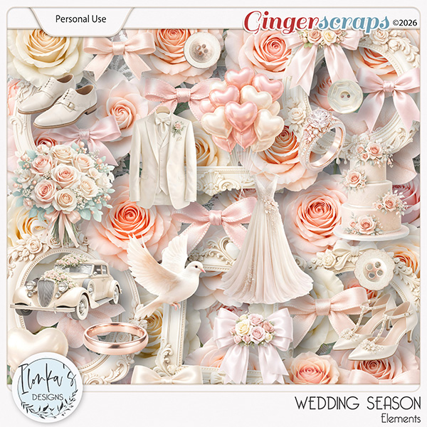 Wedding Season Elements by Ilonka's Designs