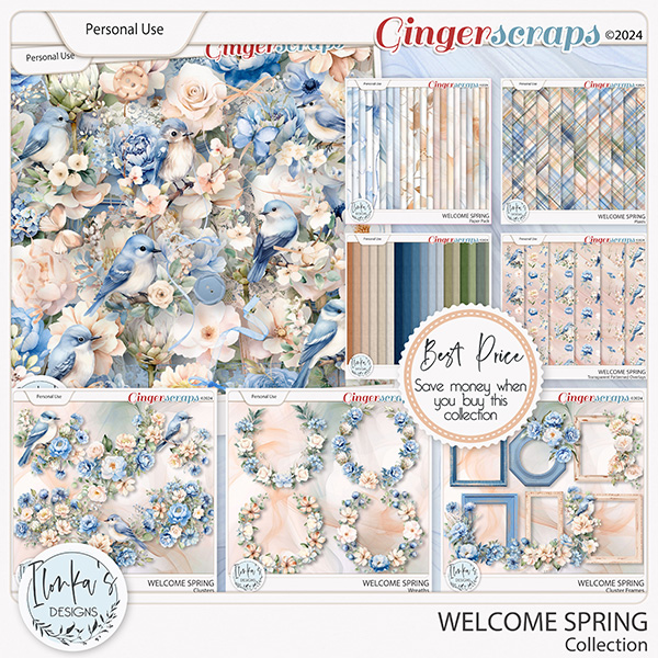 Welcome Spring Collection by Ilonka's Designs