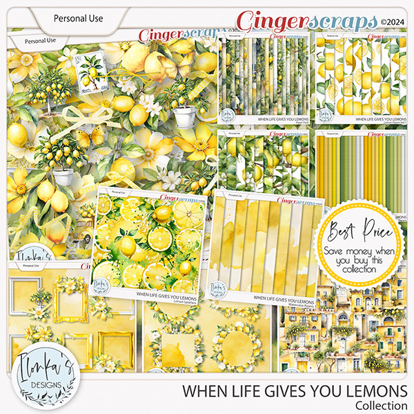 When Life Gives You Lemons Collection by Ilonka's Designs