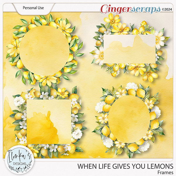 When Life Gives You Lemons Frames by Ilonka's Designs