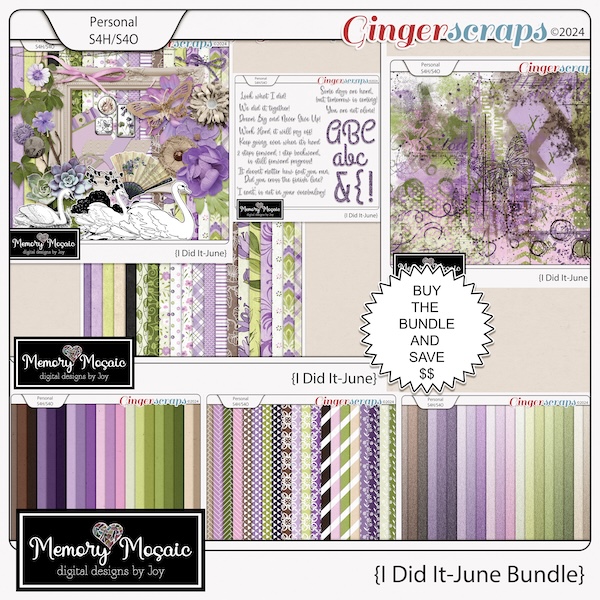 I Did It-June Bundle by Memory Mosaic