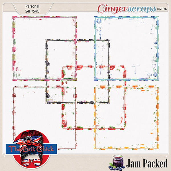 Jam Packed Edges By The Brit Chick