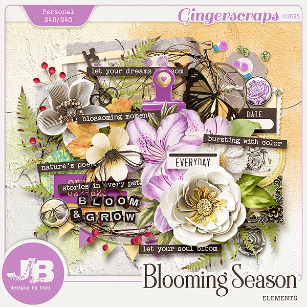 Blooming Season Elements by JB Studio