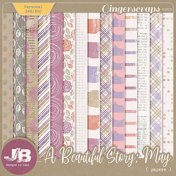 A Beautiful Story: May Papers by JB Studio