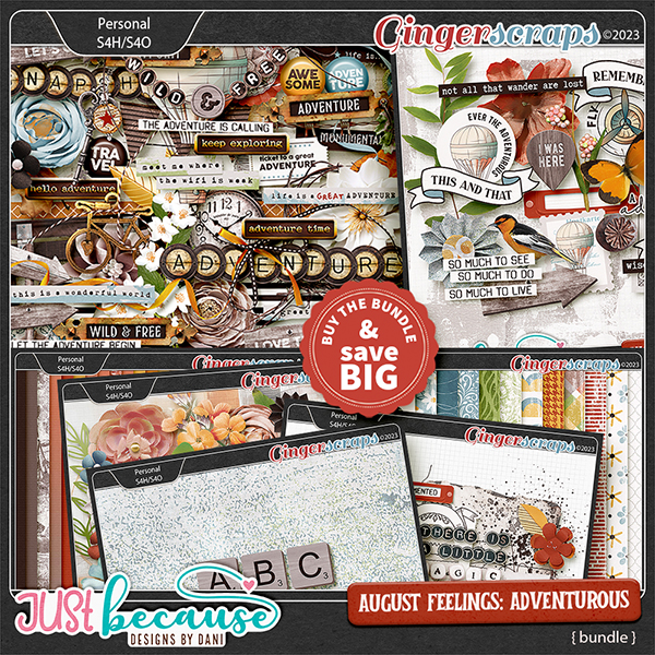 August Feelings: Adventurous Bundle by JB Studio