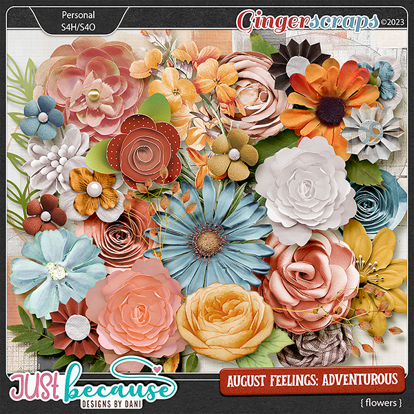 August Feelings: Adventurous Flowers by JB Studio