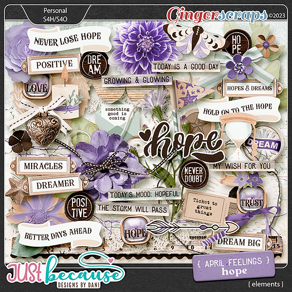 April Feelings: Hope Elements by JB Studio