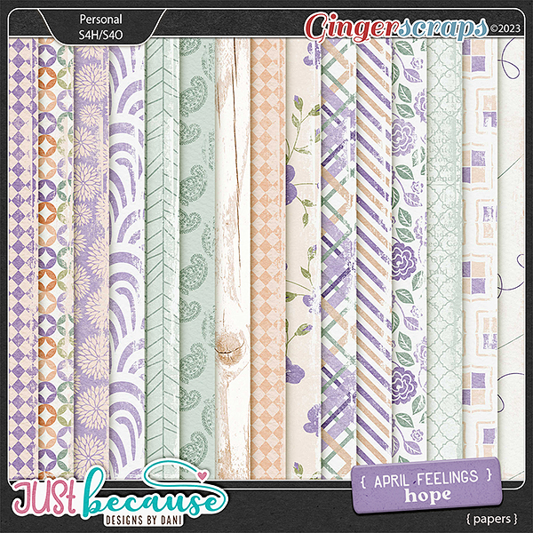 April Feelings: Hope Papers by JB Studio