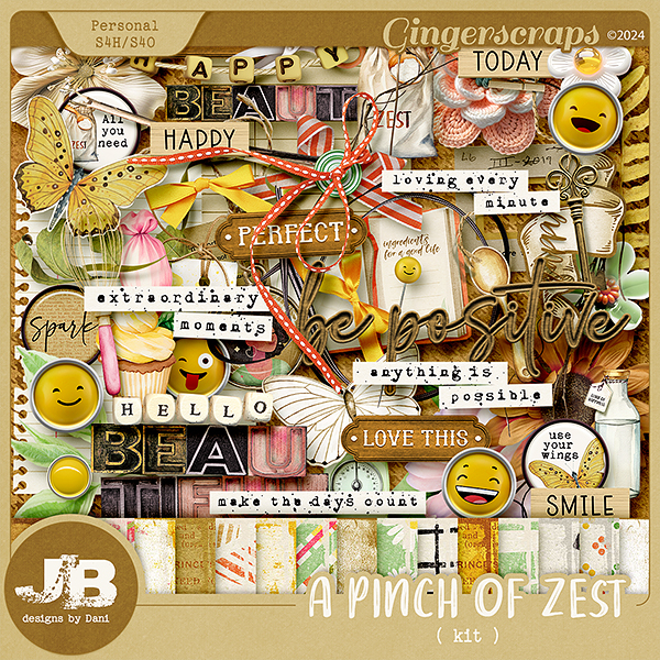 A Pinch Of Zest Kit by JB Studio