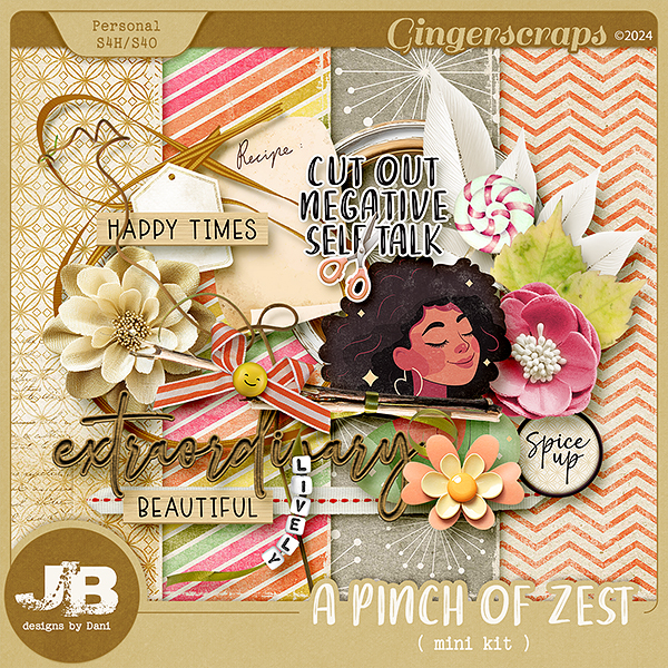 A Pinch Of Zest Mini Kit by JB Studio