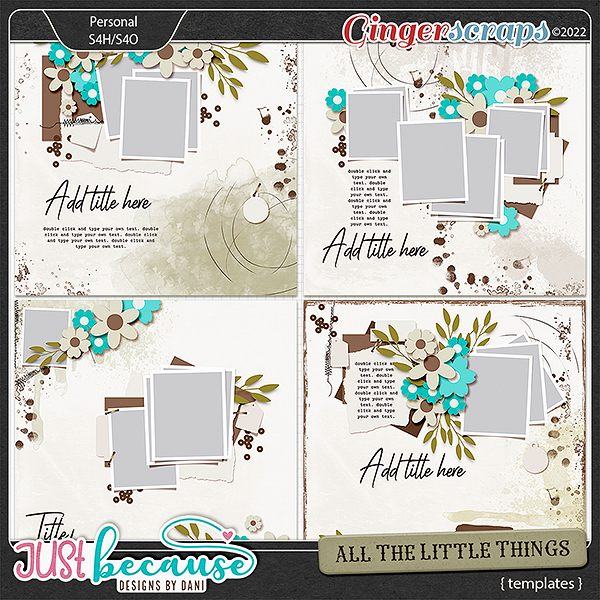 All The Little Things Templates by JB Studio