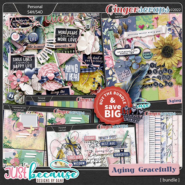 Aging Gracefully Bundle by JB Studio