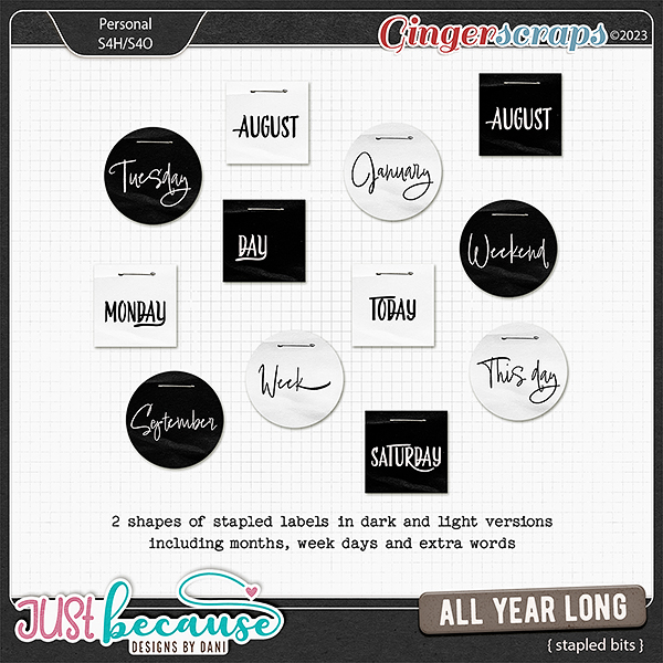 All Year Long {Stapled Bits} by JB Studio