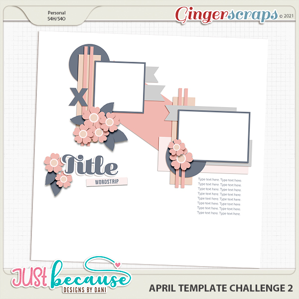 April 2021 Template Challenge 2 by JB Studio