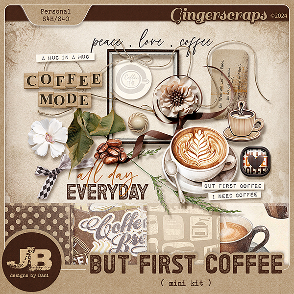 But First Coffee Mini Kit by JB Studio