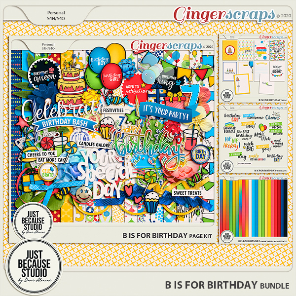 B is For Birthday Bundle by JB Studio