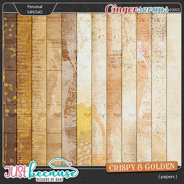 Crispy & Golden Papers by JB Studio