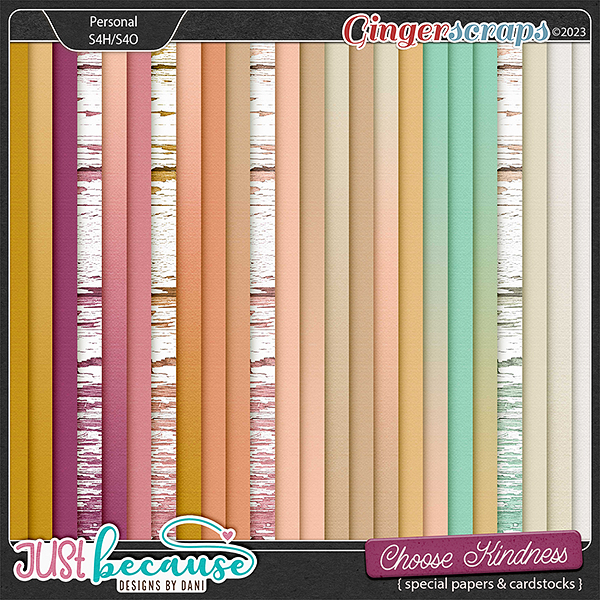 GingerScraps :: Paper Packs :: The Upside Down (glitter pack)