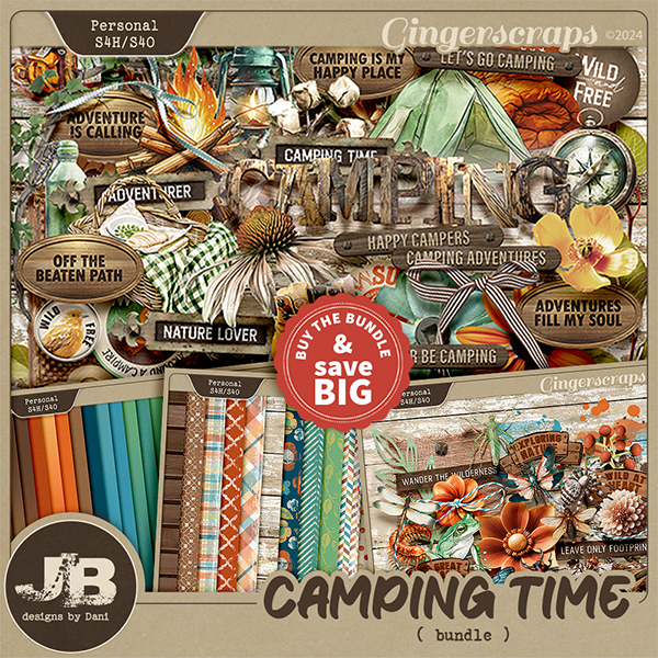 Camping Time Bundle by JB Studio