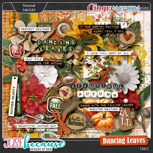 Dancing Leaves Kit by JB Studio