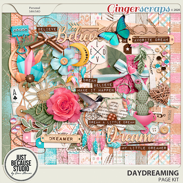 Daydreaming Page Kit by JB Studio