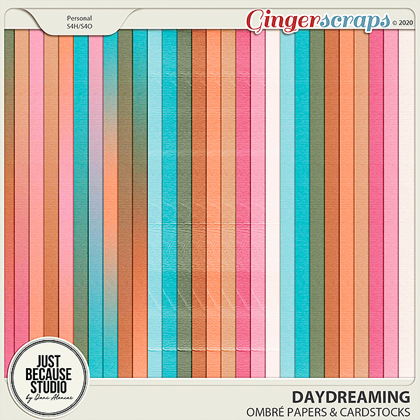 Daydreaming Ombré Papers & Cardstocks by JB Studio