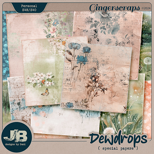 Dewdrops Special Papers by JB Studio