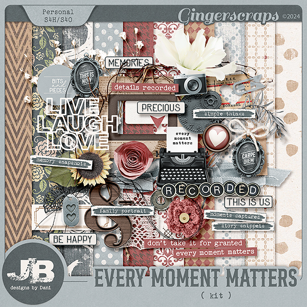 Every Moment Matters Kit by JB Studio
