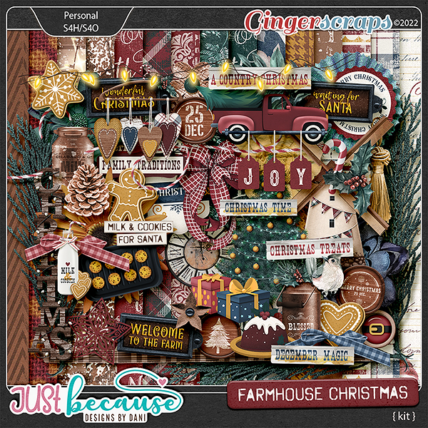 Farmhouse Christmas Kit by JB Studio