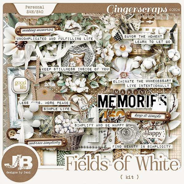Fields of White Kit by JB Studio