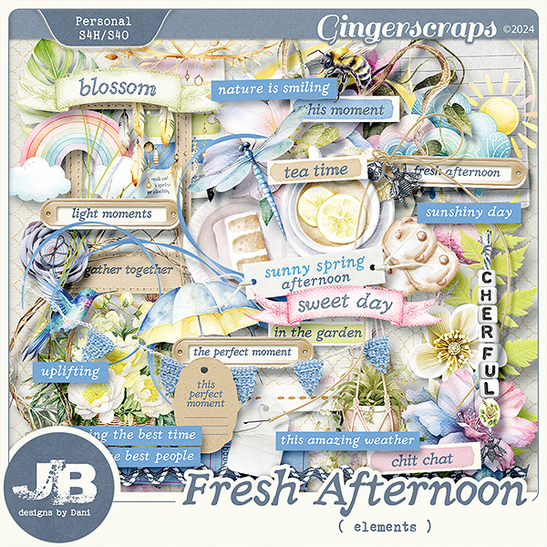 Fresh Afternoon Elements by JB Studio