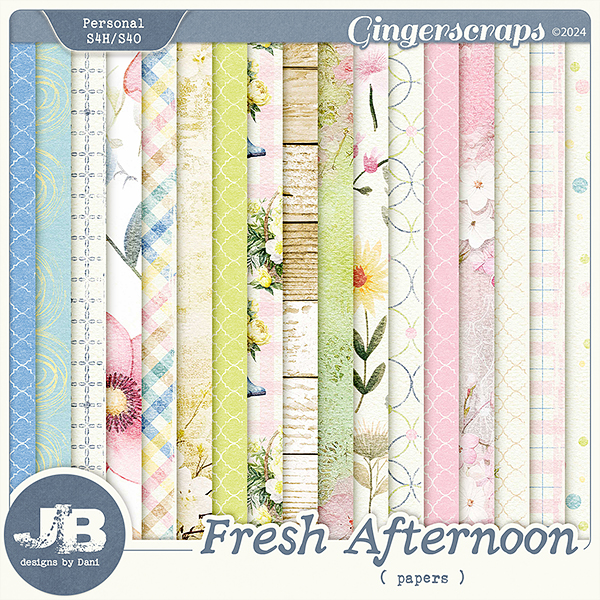 Fresh Afternoon Papers by JB Studio