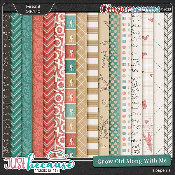 Grow Old Along With Me Papers by JB Studio