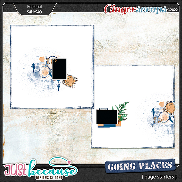 Going Places Page Starters by JB Studio