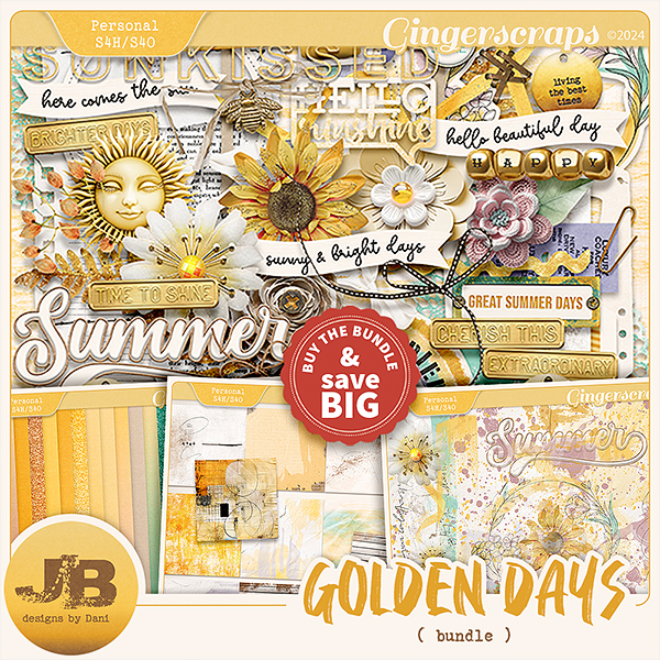 Golden Days Bundle by JB Studio