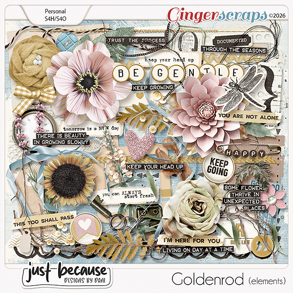 Goldenrod Elements by JB Studio
