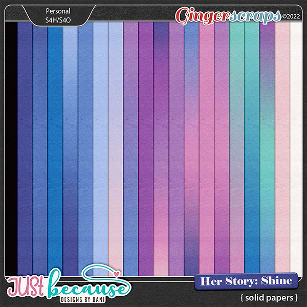 Her Story Shine Ombre Papers & Cardstocks by JB Studio