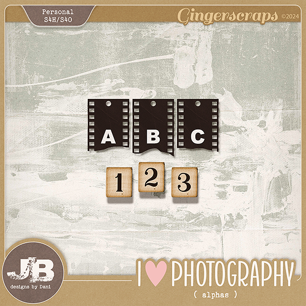I Love Photography Alphas by JB Studio
