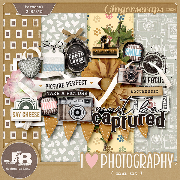 I Love Photography Mini Kit by JB Studio