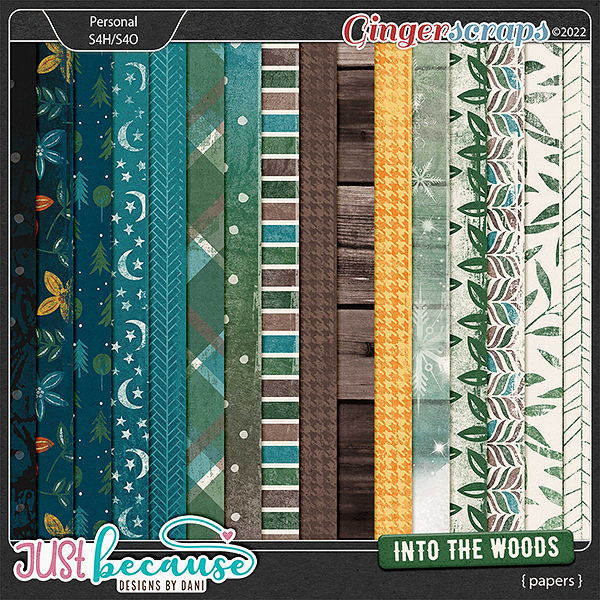 Into The Woods Papers by JB Studio