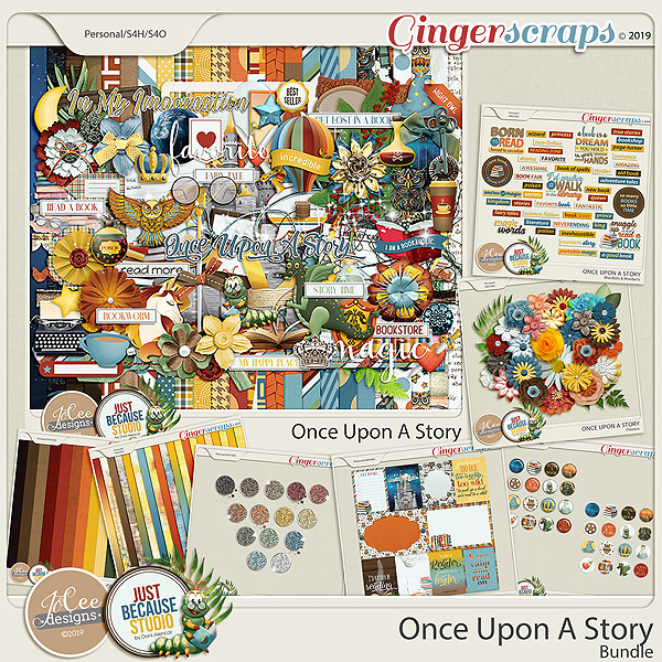 Once Upon A Story Collab - Bundle by JB Studio and Jocee Designs
